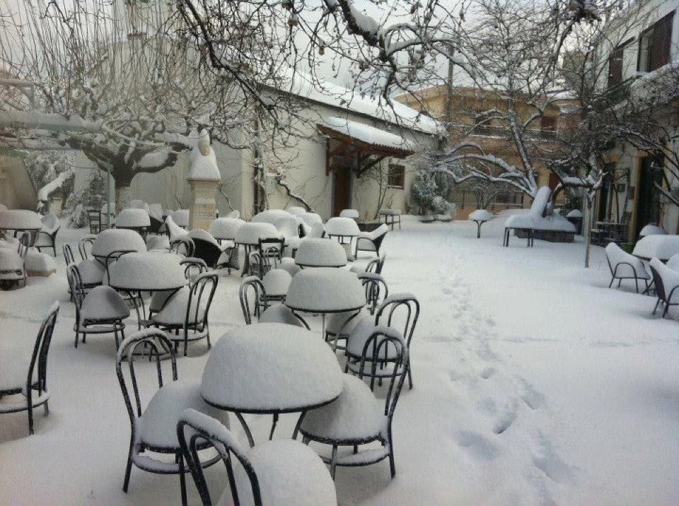 Hotel Aristea Anogia Exterior foto